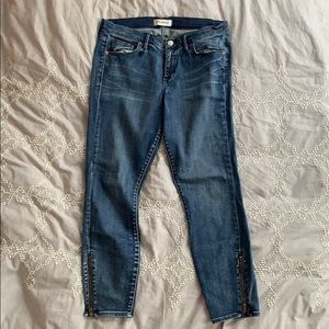 Madewell Ankle Zip Skinny Jeans
